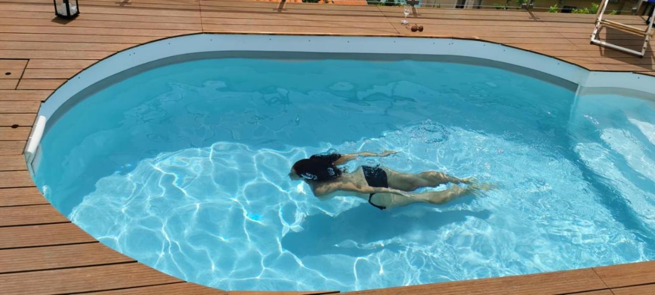 Vue Magnifique, Piscine Privee Chauffee Et Sauna A 10Min De Monaco Roquebrune-Cap-Martin Eksteriør billede